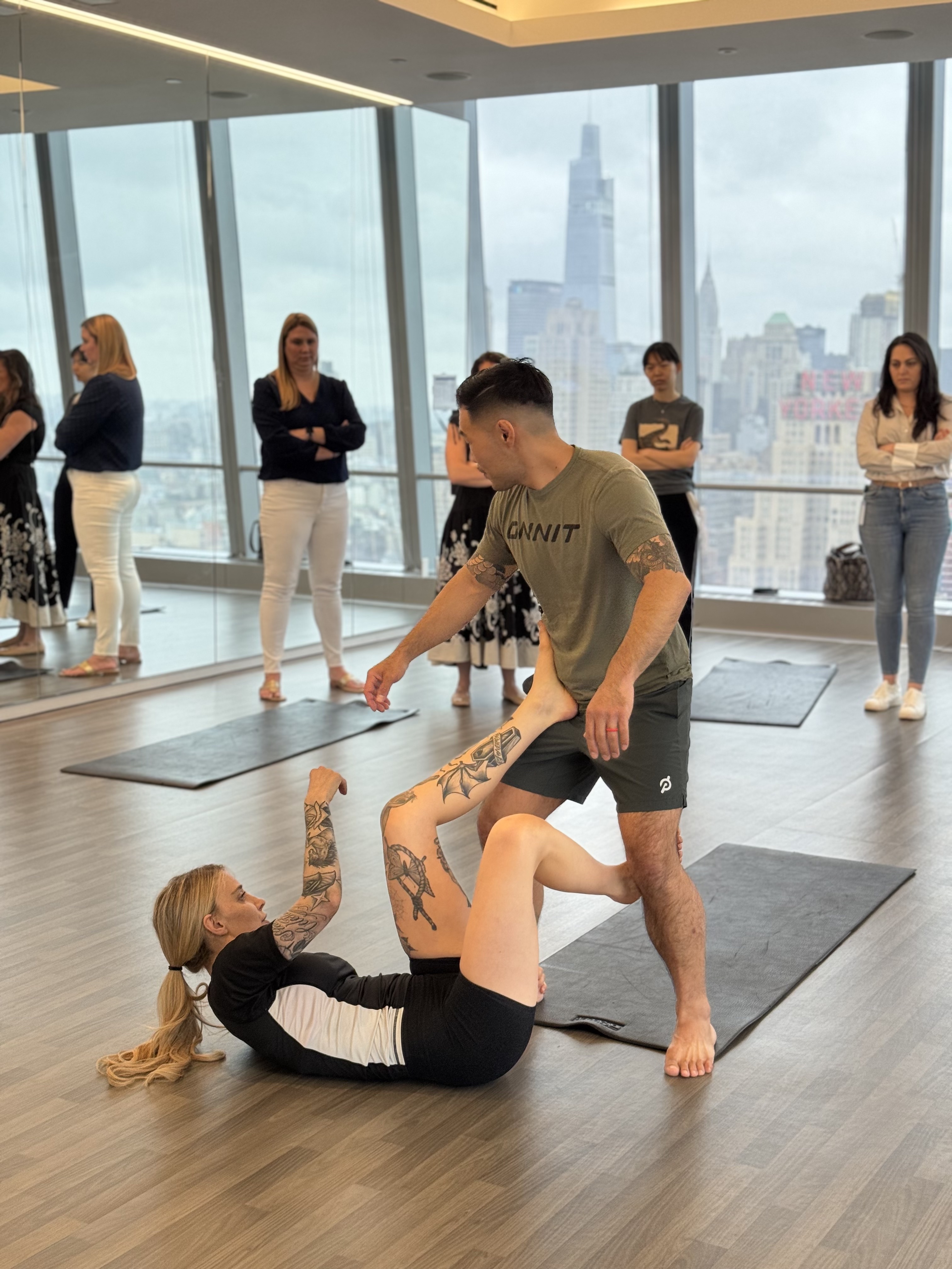 Lux Potentia demonstrating ground defense at Warner Bros NYC